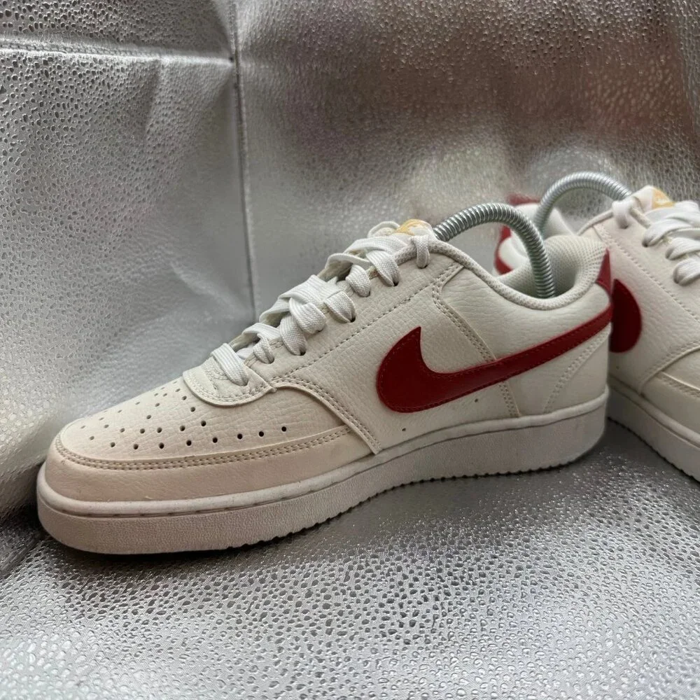 Size 8 - Nike Court Vision Low Next Nature Summit White Sneaker Shoes DH3158-104